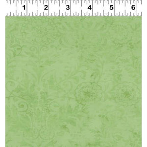 Clothworks Snarky Cats Green Y3063-20