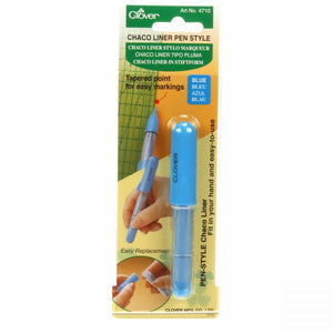 Clover Chaco Liner Pen Style Blue 4710CV