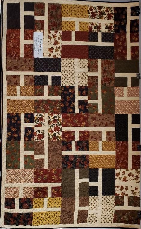 Connections Flannel Quilt Kit finished size 79