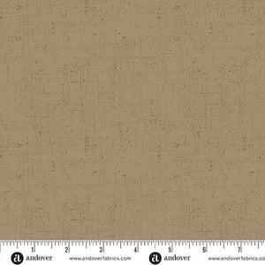 Andover Fabrics Cottage Cloth II   Hazelnut  A-428-N3