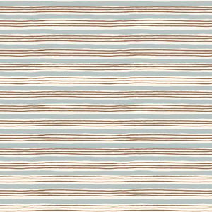 Cotton + Steel Wallflower Painterly Stripes Sky Blue  HJ304-SB1
