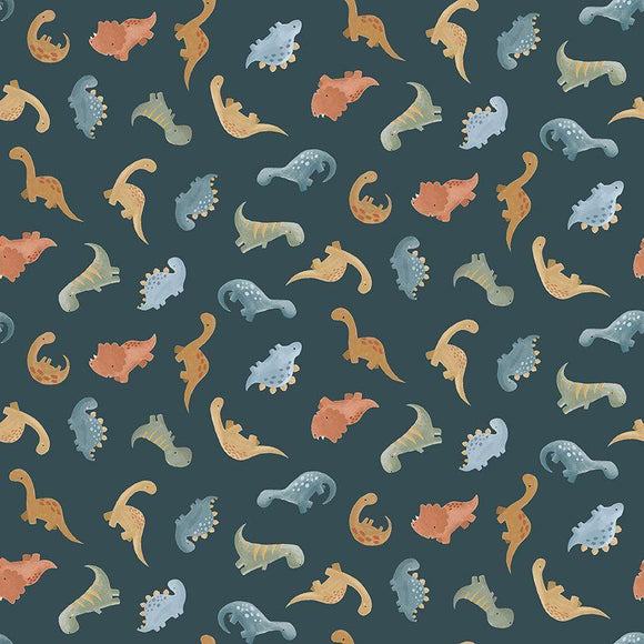 Dear Stella Fabrics I Dig You Ador-Saurable Vulcan 2739