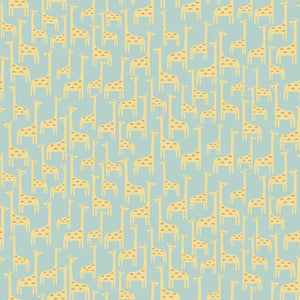 Dear Stella  Flannel Giraffes  F2687-OPAL