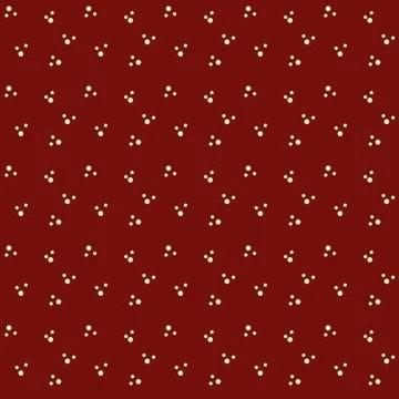 EQP Textiles Contemporary Classics Paw Prints Cranberry Red CC190-201