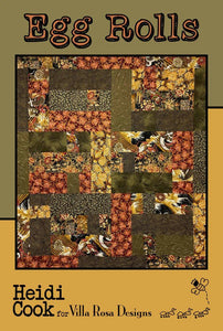 Egg Rolls  Pattern from Villa Rosa Designs finished size 56"x62"