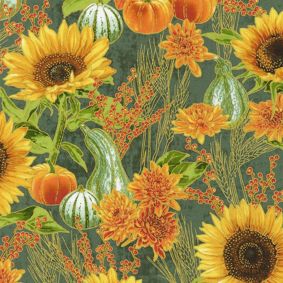 Robert Kaufman Fabrics Autumn Fields Willow SRKM-21572-39