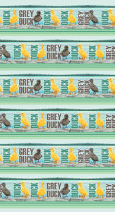 $15.49 * PREORDER* Clothworks Quilt Minnesota 2024 Pictoral Stripe Duck Duck Grey Duck Y4175-100