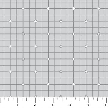 FIGO Fabrics Serenity Basics Grid 92011-90