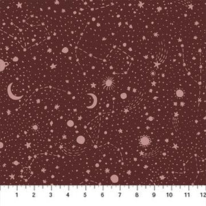 Figo Fabrics Galaxies 90578-36 Rust