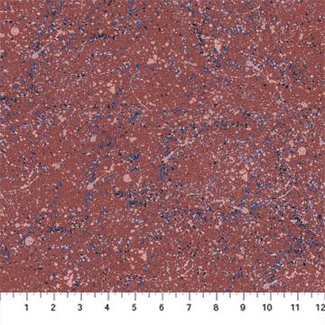 Figo Fabrics Galaxies 90580-32  Rust