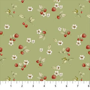 FIGO Fabrics Heavenly Hedgerow Pistachio  90586-71