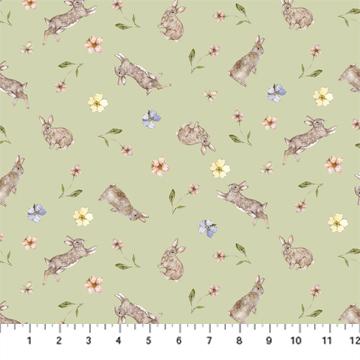 FIGO Fabrics Heavenly Hedgerow Pistachio  90587-70