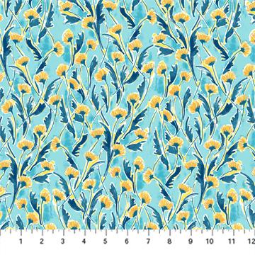 Figo Fabrics Lush & Lively Mint  90638-60