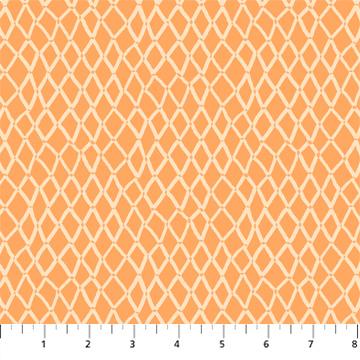 Figo Fabrics Lush & Lively Orange  90641-56