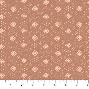 Figo Fabrics Martha Medallion  90463-21 Pink