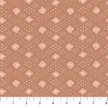 Figo Fabrics Martha Medallion  90463-21 Pink