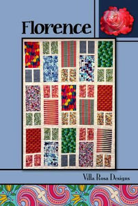 Florence Pattern from Villa Rosa Designs finished size 60" x 80" VRDRC236