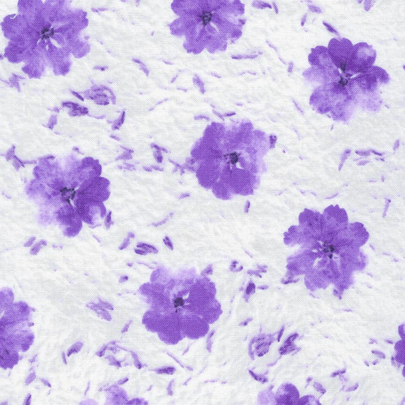 Robert Kaufman Fabrics Flowerhouse: Natural Textures Purple  FLH-21210-6