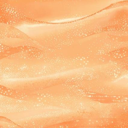 Freckle & Lollie Fabrics Pacifica Textured Wave Orange  FLPA-D55-O