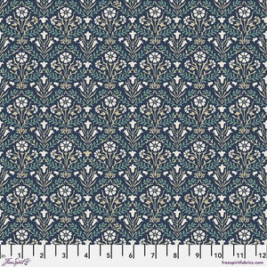 Free Spirit Fabrics Buttermere  Bellflowers  PWWM021.NAVY