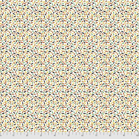 Free Spirit Fabrics Boolicious Jittery Jimmies White  PWMA005.XWHITE
