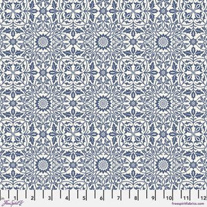Free Spirit Fabrics Buttermere St James Blue PWWM090.BLUE