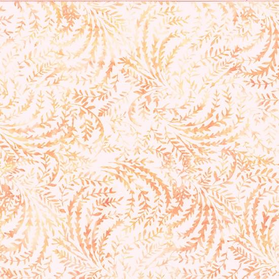 Hoffman Fabrics Bail Batik  Leafy Sunny   T2443-351