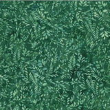 Hoffman Fabrics Bali Batik Abstract Petals Mallard T2397-272