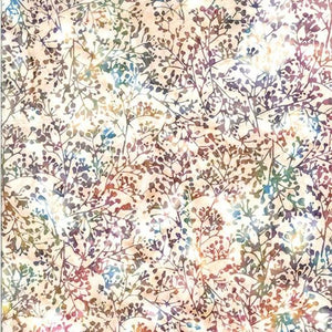 Hoffman Fabrics Bali Batik Baby's Breath Blooms  T2432-562
