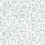 Hoffman Fabrics Bali Batik Floral Layout Frost  T2391-113