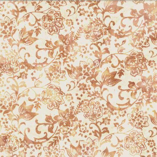 Hoffman Fabrics Bali Batik Jacobean Floral September  U2455-594