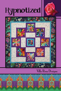 Hypnotized  Pattern from Villa Rosa Designs finished size 63"x63"