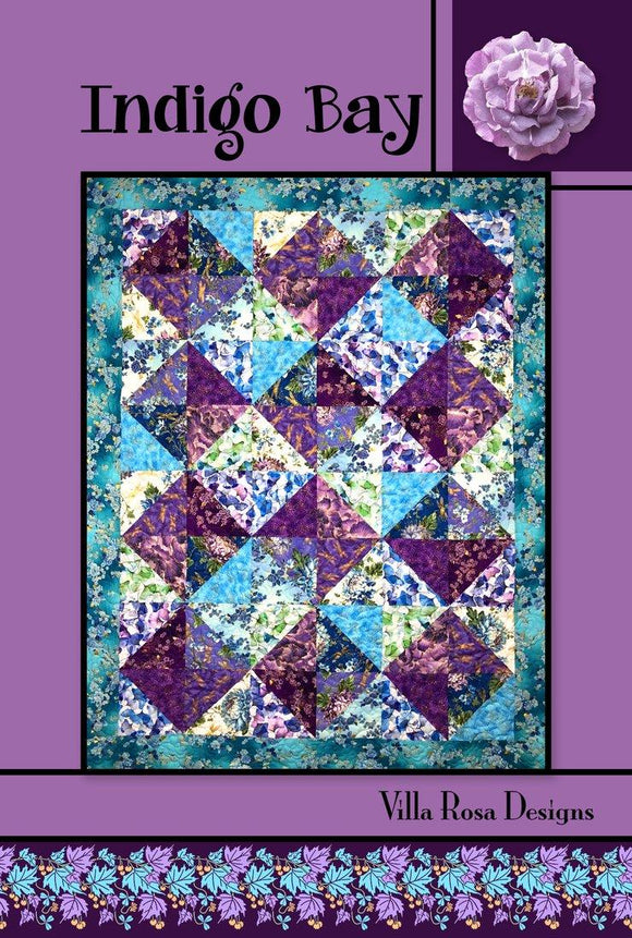 Indigo Bay Pattern from Villa Rosa Designs