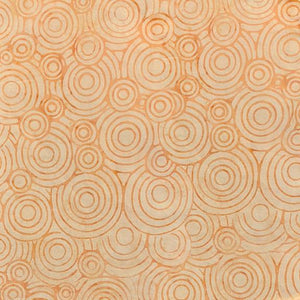 Island Batik Concentric Circle Cantalope 122151201