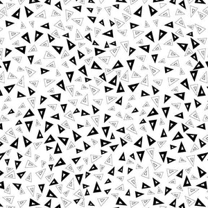 Island Batik Triangles - White 922007001CV