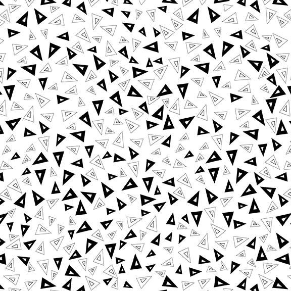 Island Batik Triangles - White 922007001CV