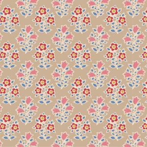 Jubilee by TIlda Blender 110099 Farm Flowers Sand