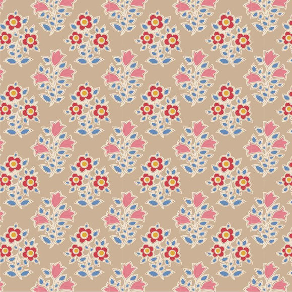 Jubilee by TIlda Blender 110099 Farm Flowers Sand