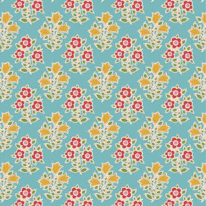 Jubilee by Tilda Blender 110103 Farm Flowers Teal