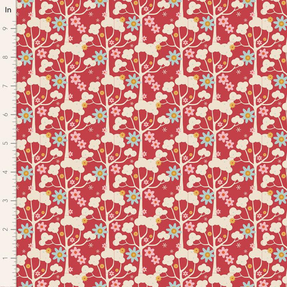 Jubilee by Tilda 100542 Wildgarden Red
