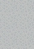 Lewis & Ireme Fabrics Christmas Trees Stars Grey C54.1