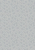 Lewis & Ireme Fabrics Christmas Trees Stars Grey C54.1