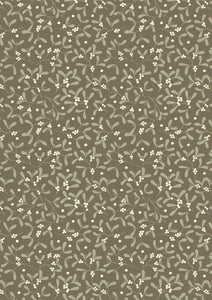 Lewis & Irene Winter In Bluebell Wood Flannel Mistletoe Dark Taupe  F43.2