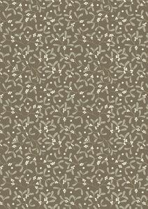 Lewis & Irene Winter In Bluebell Wood Flannel Mistletoe Dark Taupe  F43.2