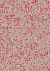 Lewis & Irene Winter In Bluebell Wood Flannel Winter Red Dots   F46.3