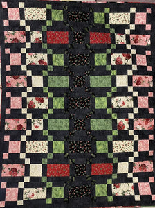 Made the Grade Quilt Kit finished size 63.5"x63.5" pattern by Wilmington Prints
