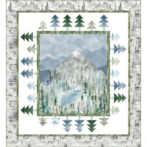 Majestic Morning Quilt Kit finished size 64x70" pattern by Wendy Sheppard