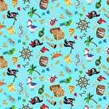 Makower UK Fabrics Pirates TP-2432-B