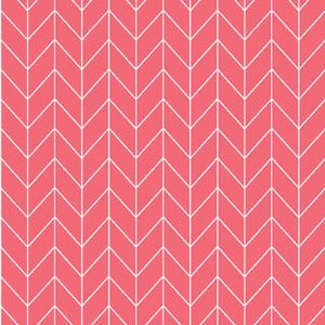 Maywood Studios Kimberbell Basics Chevron Pink MAS8258-P