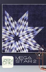 Mega Star 2 Quilt Pattern from Zen Chic MS2QP